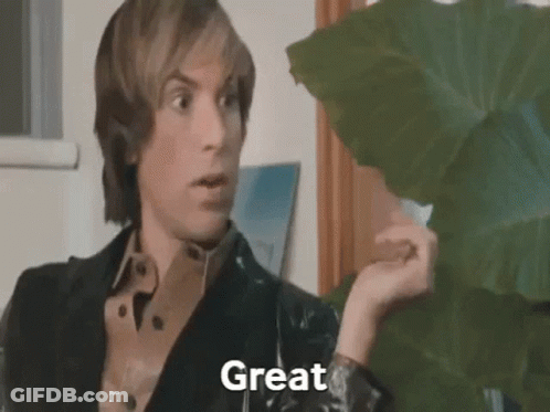 Man In Black Jacket Saying Great GIF