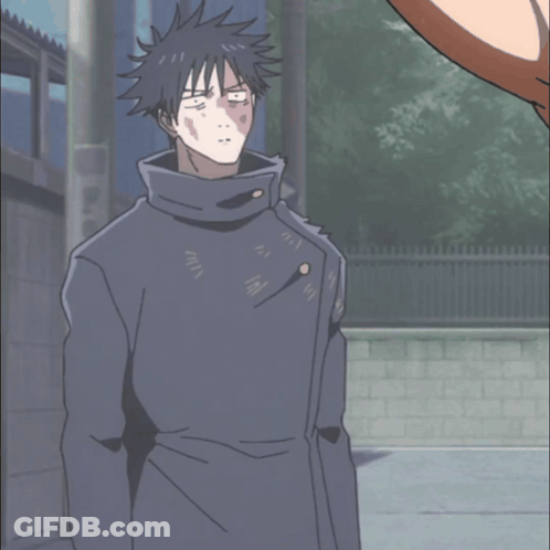 Man In Black Jacket Saying I GIF