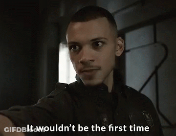 Man In Black Jacket Says It Wouldn't Be The First Time GIF