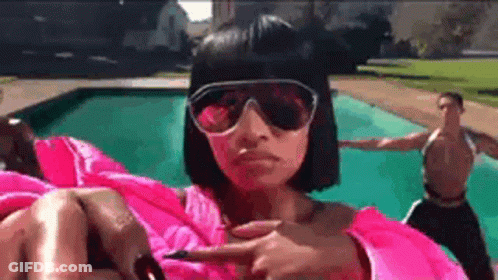Man In Black Jacket White Car Fendi And Billz Taking Over GIF