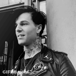 Man In Black Leather Jacket GIF