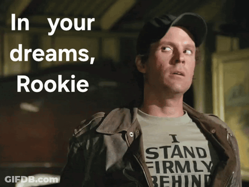 Man In Black Leather Jacket Looking Aside GIF