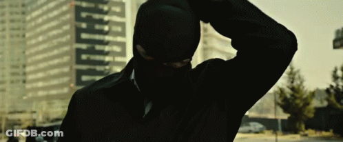 Man In Black Mask GIF