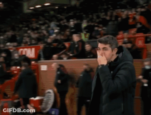 Man In Black Nike Jacket GIF
