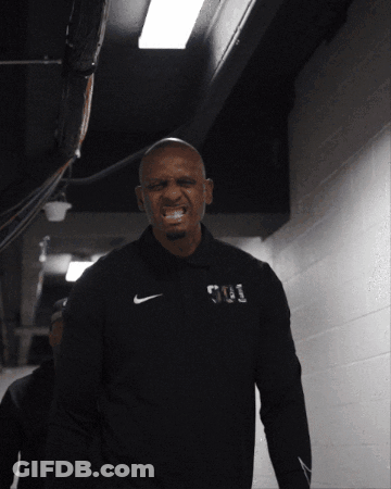 Man In Black Nike Jacket With SSU GIF