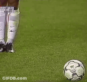 Man In Black Opel Shirt On Green Field GIF