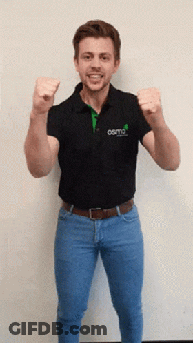 Man In Black Osmo Shirt GIF