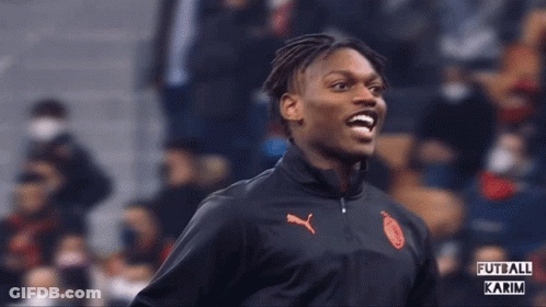 Man In Black Puma Jacket Futball Karim GIF
