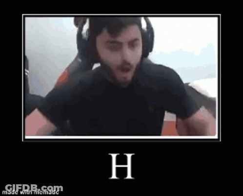 Man In Black Shirt And Headphones Sitting In Chair GIF