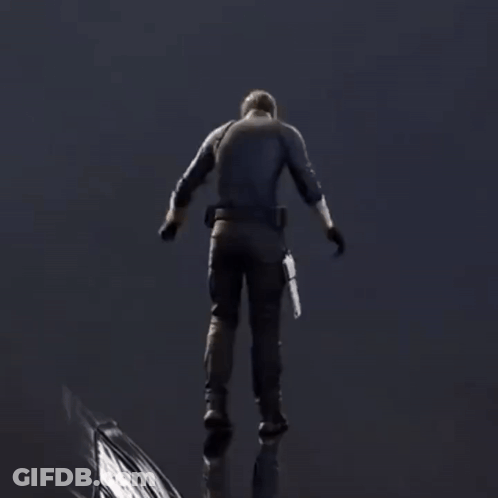 Man In Black Shirt And Pants Dancing GIF