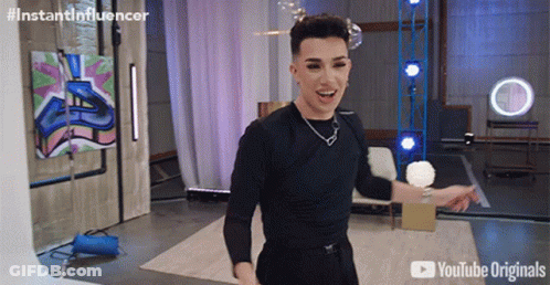 Man In Black Shirt At YouTube Originals Ad GIF