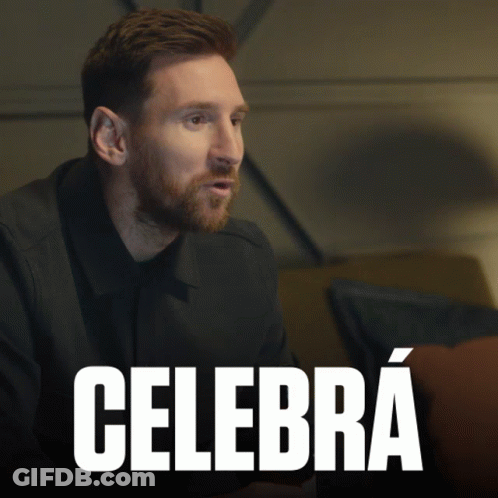 Man In Black Shirt Celebra GIF
