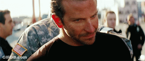 Man In Black Shirt Escorted By Soldier GIF