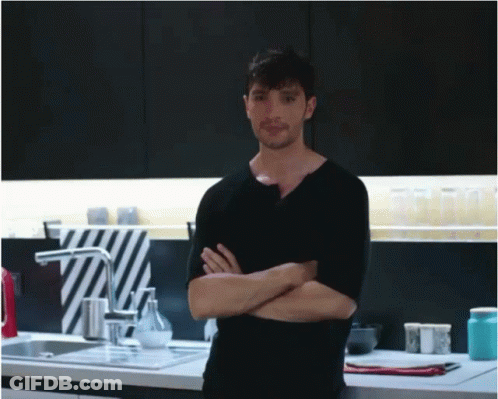 Man In Black Shirt GIF