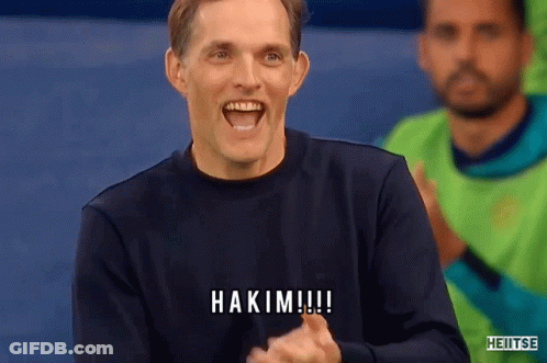 Man In Black Shirt Hakim GIF