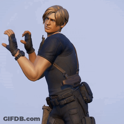 Man In Black Shirt Holding Knife To Neck GIF