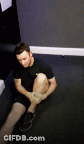 Man In Black Shirt Hospital Bed Even He Was Weirded Tf Out GIF