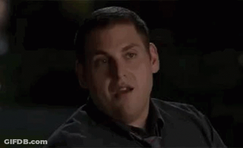 Man In Black Shirt Making Funny Face GIF