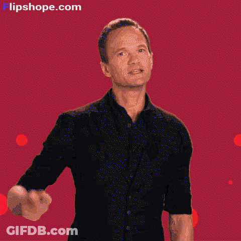 Man In Black Shirt Pointing At Camera Flipshope.com GIF