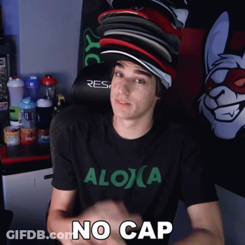 Man In Black Shirt Saying Alo A GIF