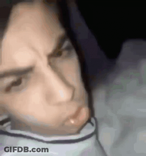Man In Black Shirt Saying Black Witchcraft GIF