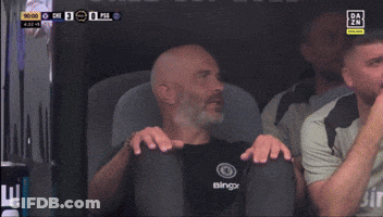 Man In Black Shirt Saying Blink GIF