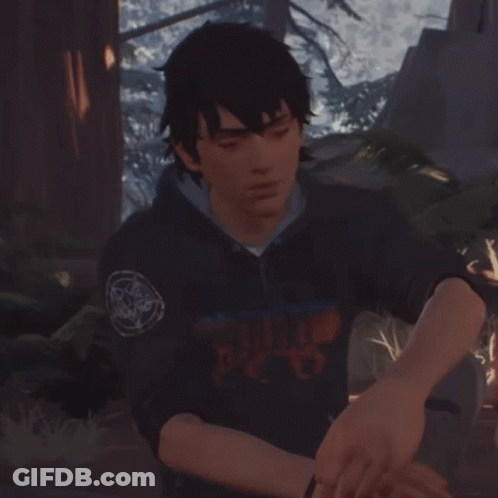 Man In Black Shirt Saying Flying Pigs GIF