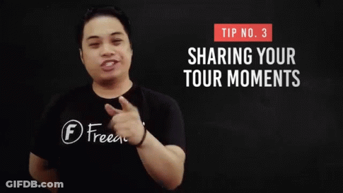 Man In Black Shirt Saying Freedom Talks Tour Moments GIF