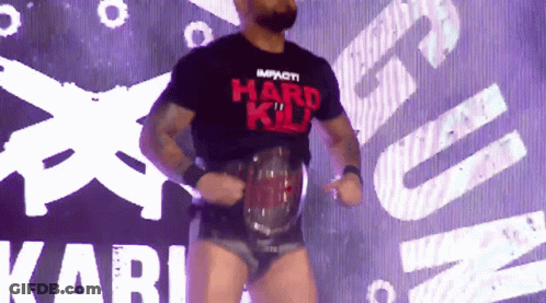 Man In Black Shirt Saying Hard Kill GIF