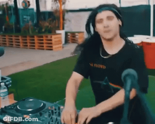 Man In Black Shirt Saying N.Floyd GIF