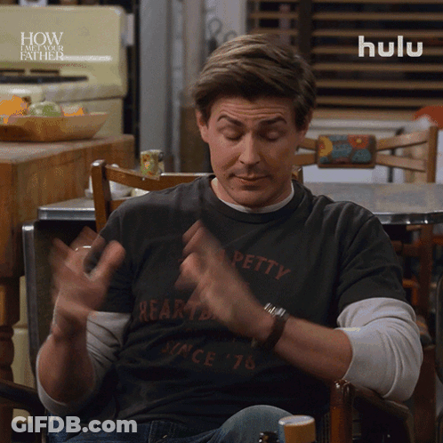 Man In Black Shirt Saying Petty GIF