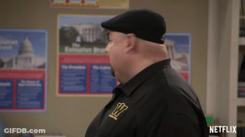 Man In Black Shirt Saying Wilson State GIF
