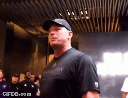 Man In Black Shirt Saying Wisconsin GIF