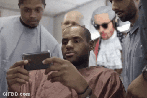 Man In Black Shirt Saying You Forgot The Teacher Is Behind You Watching You Play Games GIF