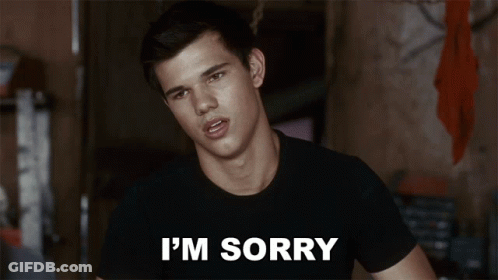 Man In Black Shirt Says Im Sorry GIF