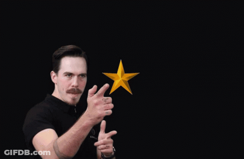 Man In Black Shirt With Casio Watch GIF