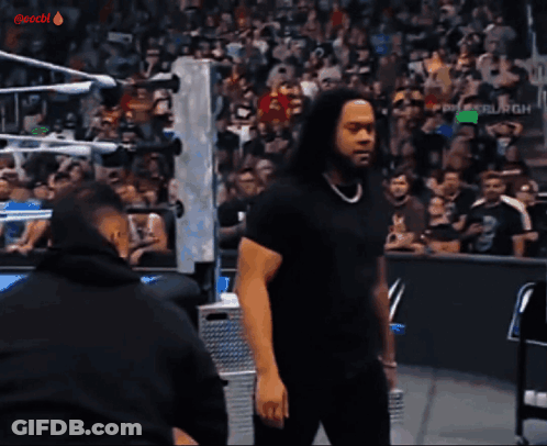 Man In Black Shirt With Crush Sign GIF