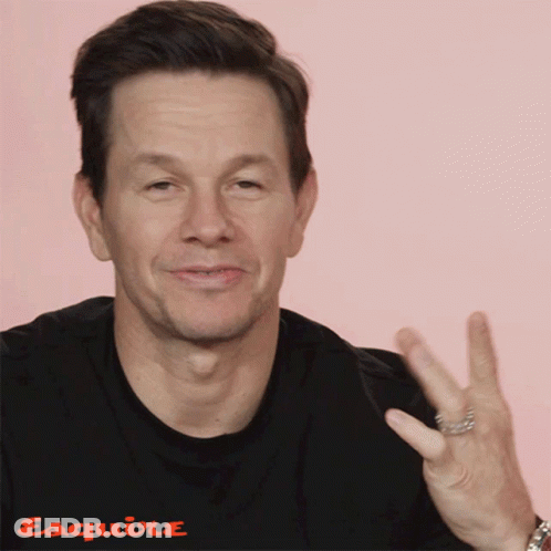 Man In Black Shirt With Esquire GIF