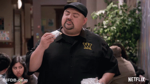 Man In Black Shirt With Letter W GIF