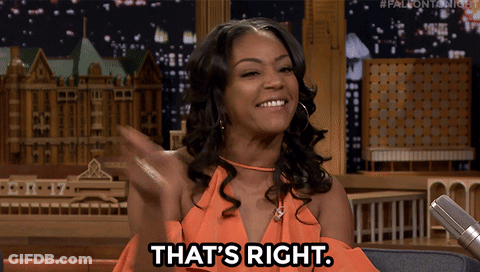 Man In Black Shirt With That's Right GIF