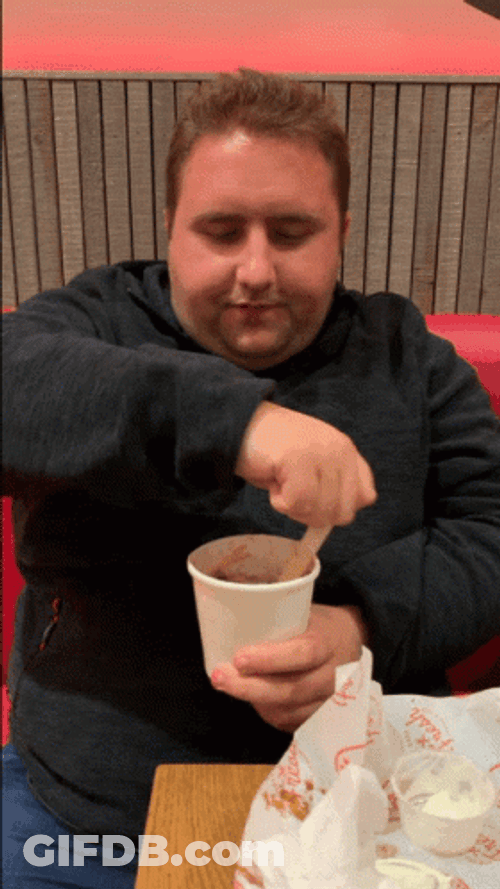 Man In Black Stirring The Pot GIF