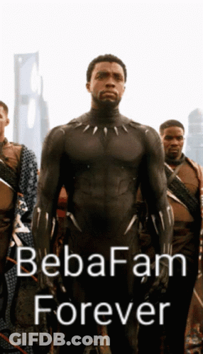 Man In Black Suit Bebafam Forever Poster GIF