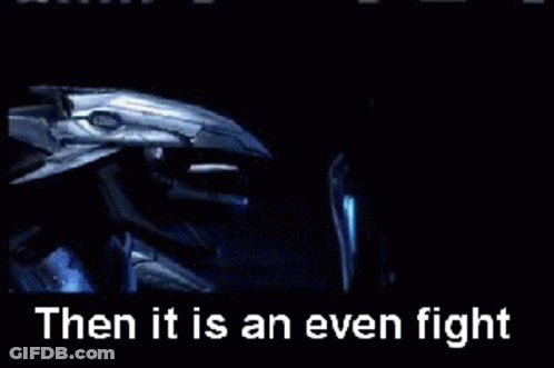 Man In Black Suit Standing Next To Woman Saying Things Will Get Worse Before They Get Better GIF