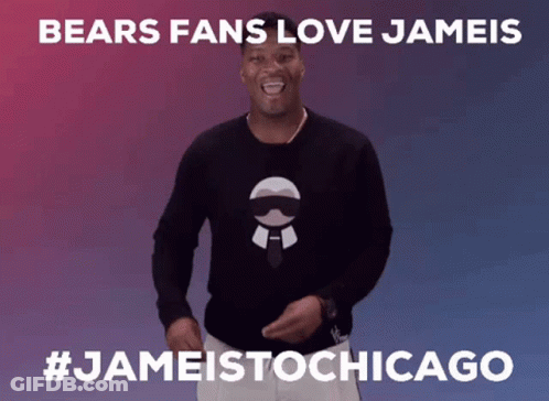 Man In Black Sweater Dancing Bears Fans Love Jameis GIF