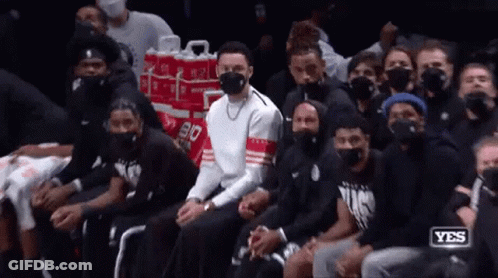 Man In Black Sweatshirt Number 33 GIF