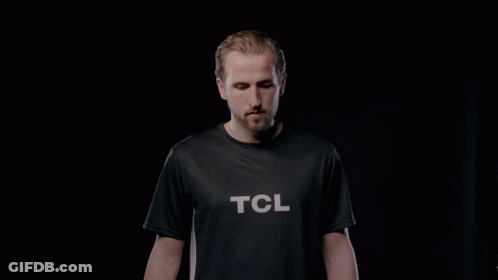 Man In Black T-Shirt Saying TCL GIF