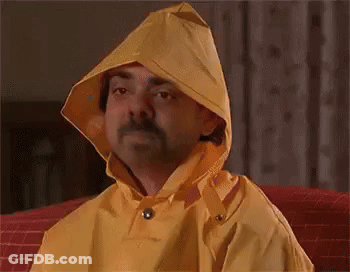 Man In Black T-Shirt SBS Wooden Shed GIF