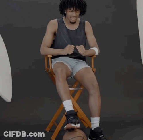Man In Black Tank Top Eyes Closed GIF