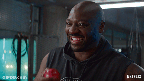 Man In Black Tank Top With Netflix GIF