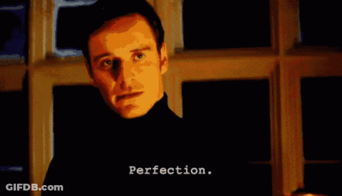 Man In Black Turtleneck With Perfection GIF